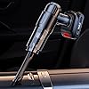 Larrito Portable Car Vacuum Cleaner with Blower - 4in1 USB Rechargeable Handheld Cleaner