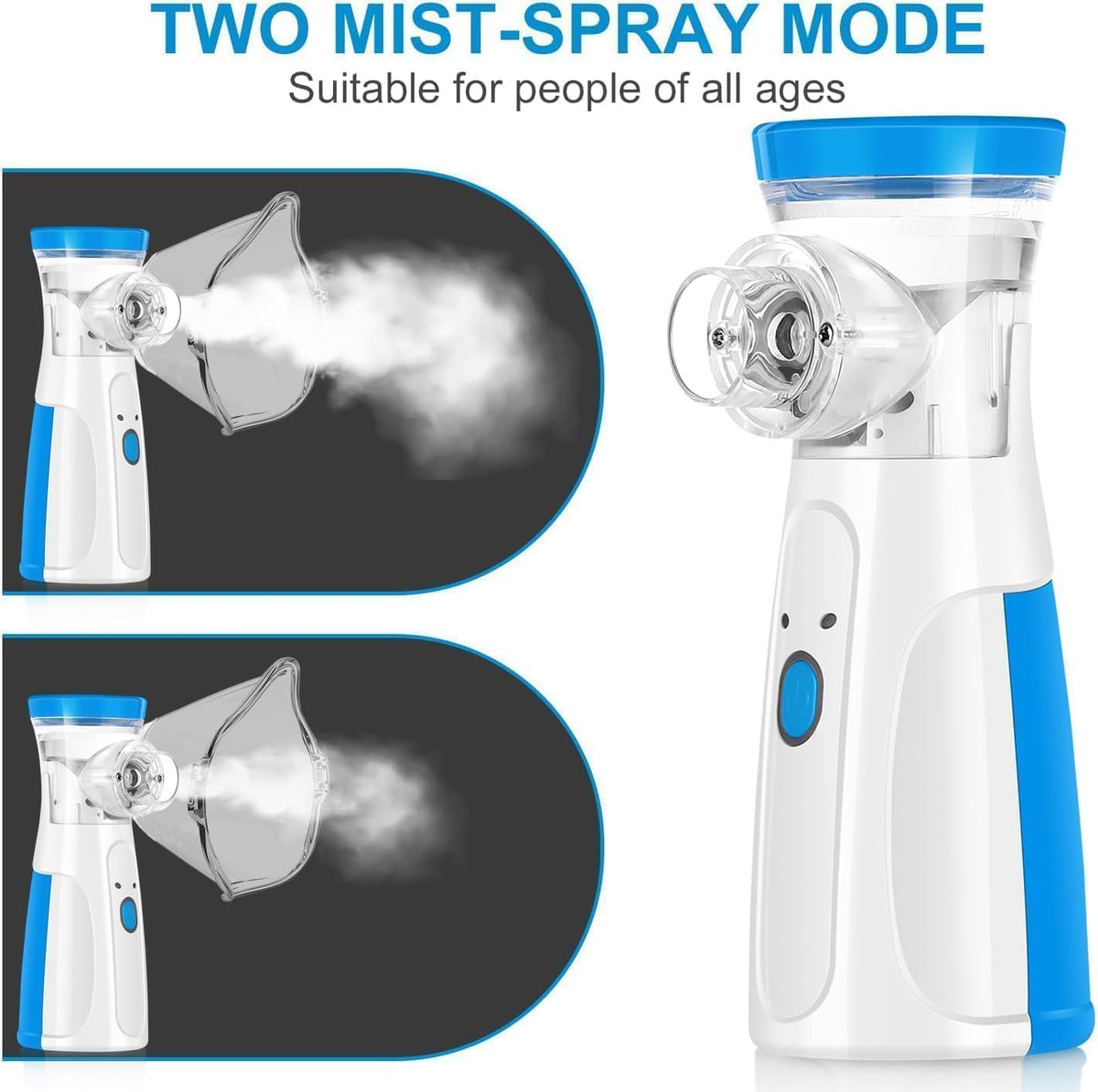Portable Steam Inhaler Machine for Breathing Relief & Wellness