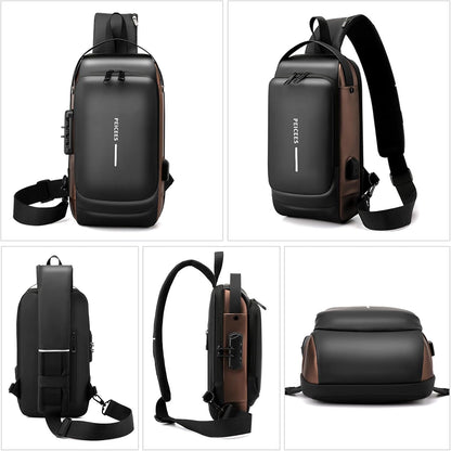 Niwlix Crossbody Sling Bag For Men & Women, Casual Chest Backpack Shoulder Messenger Bags