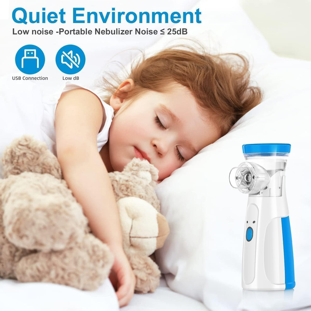 Portable Steam Inhaler Machine for Breathing Relief & Wellness