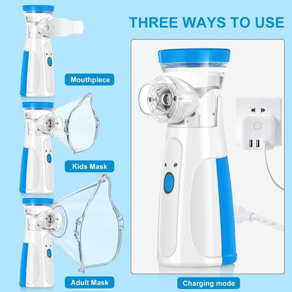 Portable Steam Inhaler Machine for Breathing Relief & Wellness