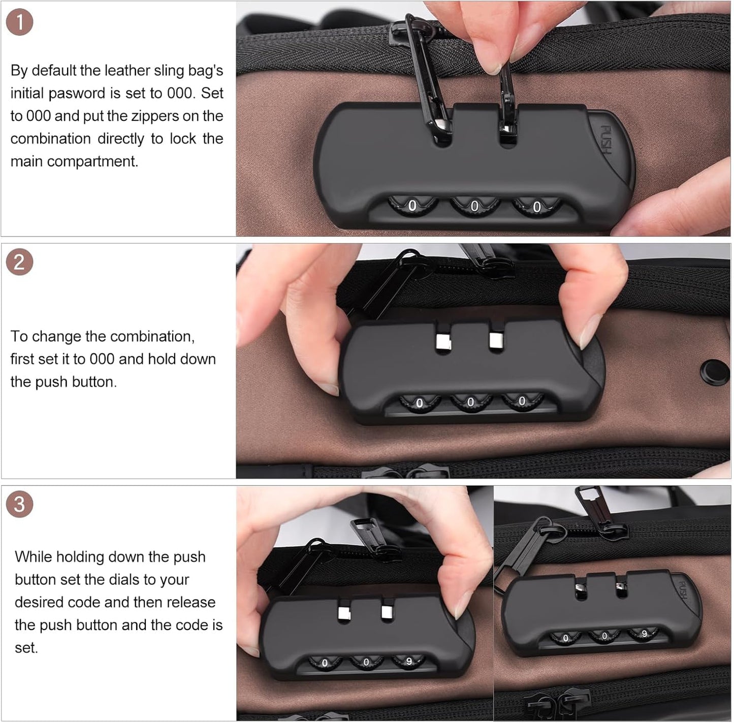 Niwlix Crossbody Sling Bag For Men & Women, Casual Chest Backpack Shoulder Messenger Bags