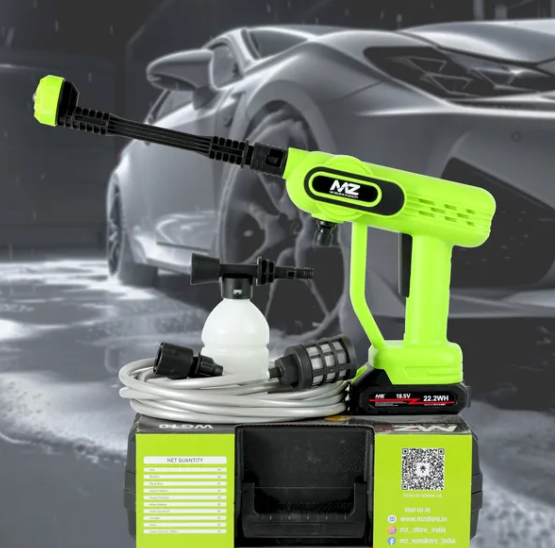 WG10 Cordless High Pressure Washer Gun | Portable Rechargeable Cleaning Machine