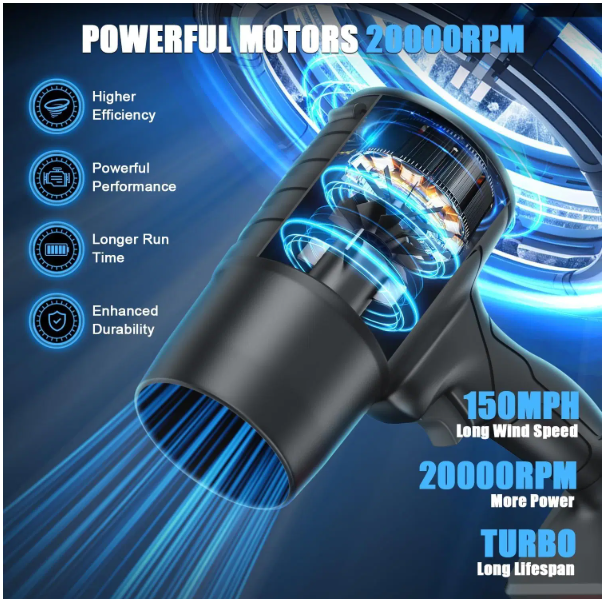 Air Jet Blower 48V Cordless Electric Air Blowe