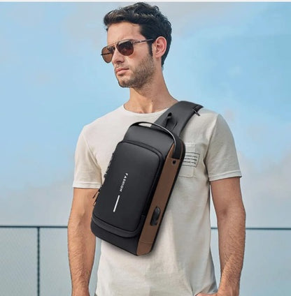 Visit the Niwlix Store Niwlix Crossbody Sling Bag For Men & Women, Casual Chest Backpack Shoulder Messenger Bags